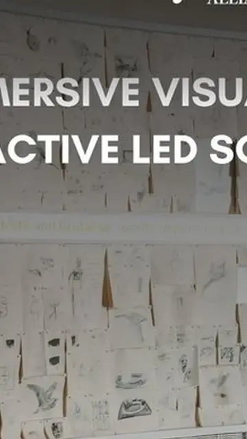 Reel: immersive visuals with active LED screens